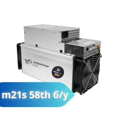 Whatsminer MicroBT m21s 58 th б/у – купить в Москве